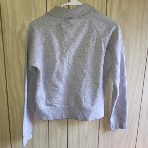 Womens Grey Zip-Up Jacket - Picture 2 of 6